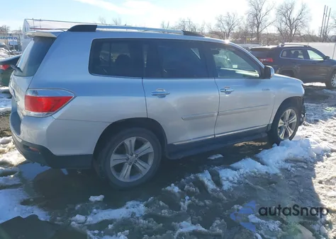2012 Toyota Highlander Limited V6 from USA, damaged, VIN 5TDDK3EH6CS131673